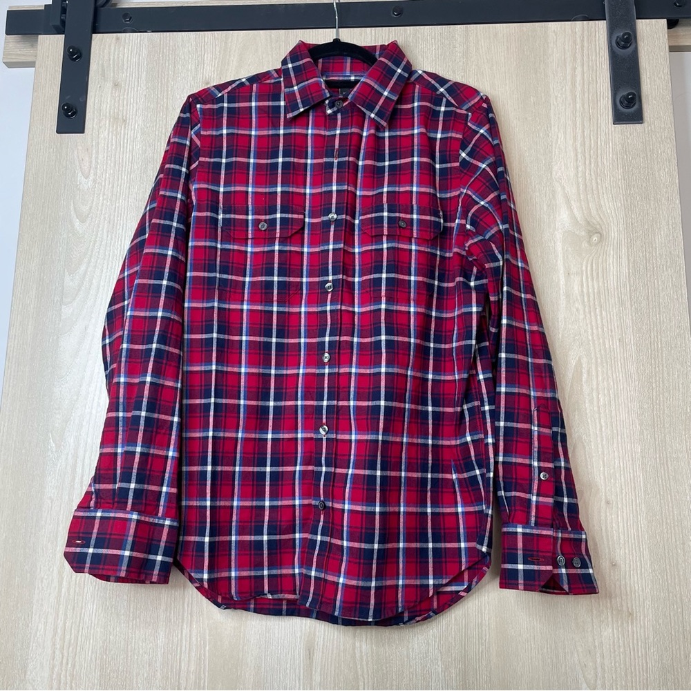 Banana Republic Plaid Button Up